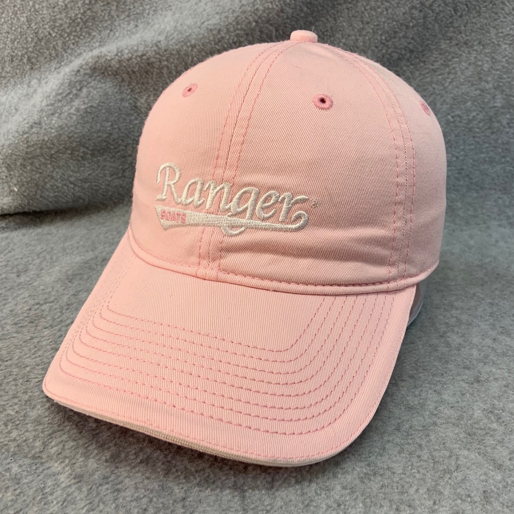 Ranger Boats Script Womens Pink The Game Baseball Hat Adjustable OSFM